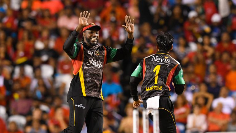 Chris Gayle's St Kitts & Nevis Patriots reached the final last year