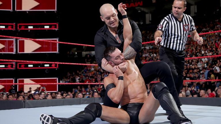 Constable Corbin used his powers as Raw's acting General Manager to defeat Finn Balor