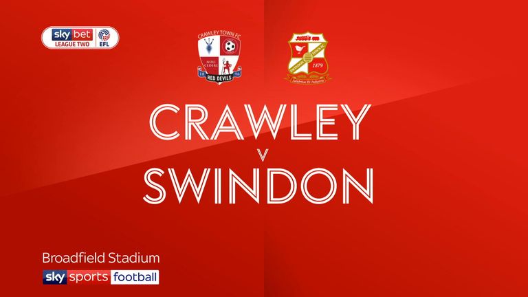 Crawley v swindon
