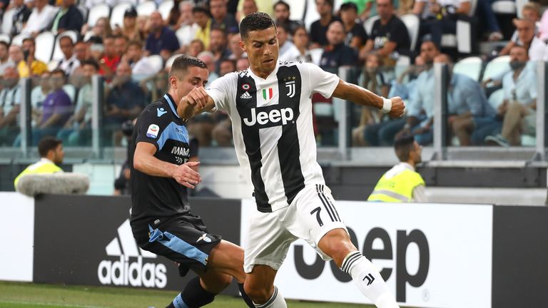 Cristiano Ronaldo did not score for Juventus against Lazio