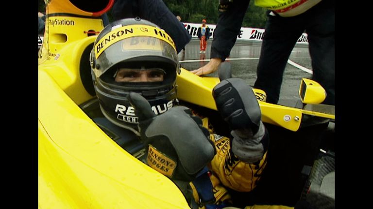 damon hill spa 1998
