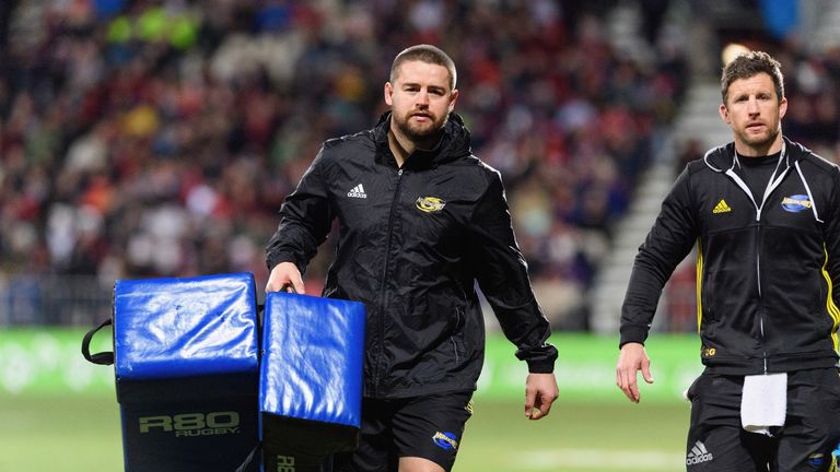 Dane Coles during the Super Rugby Semi Final match between the Crusaders and the Hurricanes at AMI Stadium on July 28, 2018 in Christchurch, New Zealand.