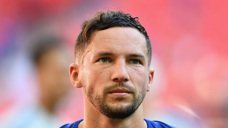 Danny Drinkwater during the FA Community Shield between Manchester City and Chelsea at Wembley Stadium on August 5, 2018 in London, England.