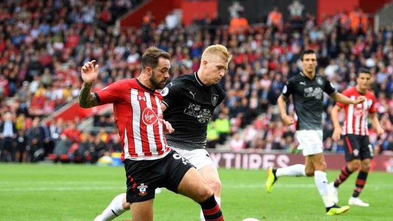 Danny Ings made his Southampton debut against Burnley on the opening weekend of the season