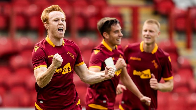 Motherwell striker Danny Johnson has two goals to his name in six appearances for the Fir Park side so far this season. 