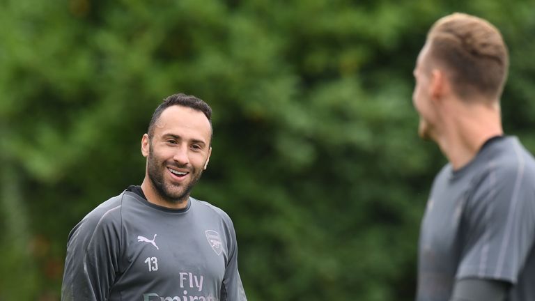 ST ALBANS, ENGLAND - AUGUST 15:  at London Colney on August 15, 2018 in St Albans, England. (Photo by Stuart MacFarlane/Arsenal FC via Getty Images)