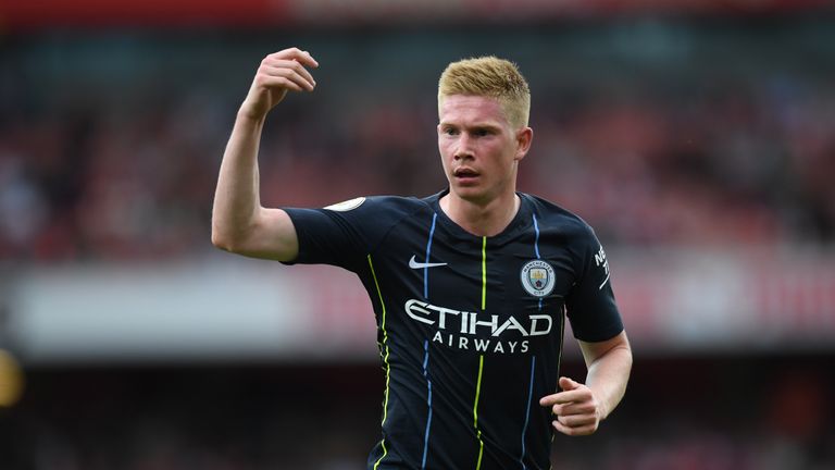 Manchester City's Kevin De Bruyne