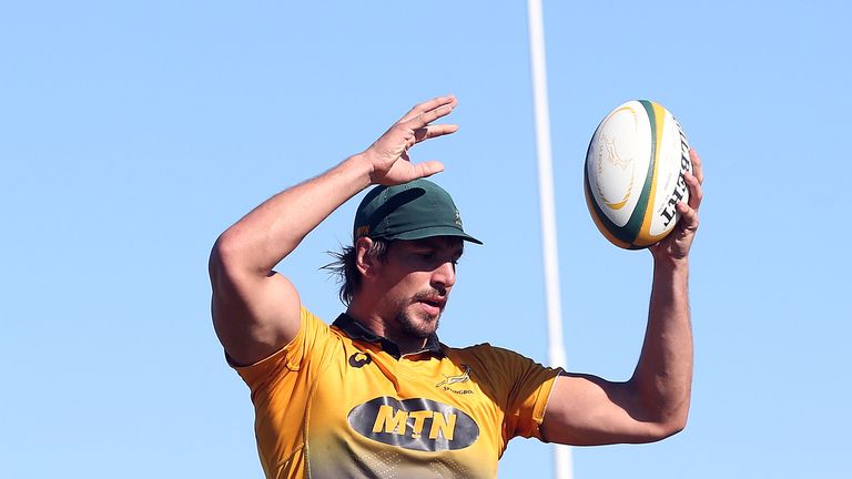 Eben Etzebeth will win his 68th cap for South Africa on Saturday against Argentina
