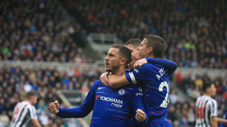 Eden Hazard shone on his return to the Chelsea team