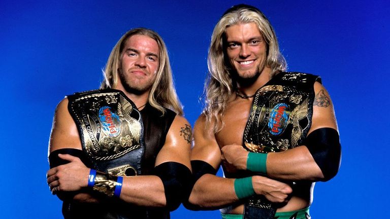 Edge & Christian were named the WWE's greatest ever tag team in 2012