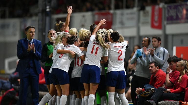 England qualified for the Women's World Cup with victory against Wales