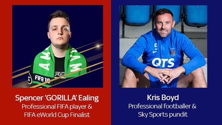Spencer Ealing v Kris Boyd