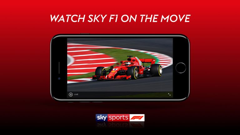 Sky sports live store stream f1