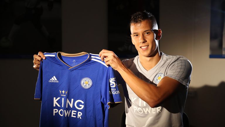 Leicester City unveil new signing Filip Benkovic
