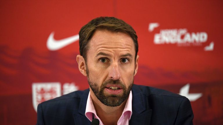 England manager Gareth Southgate