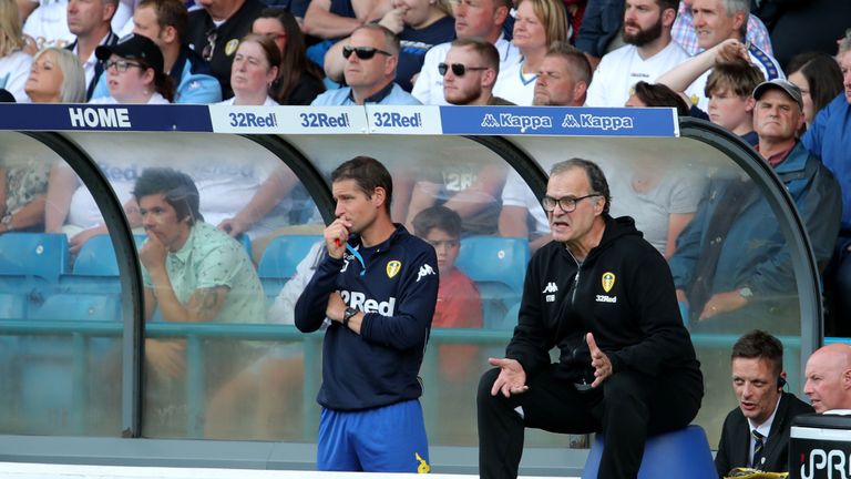 Leeds United manager Marcelo Bielsa