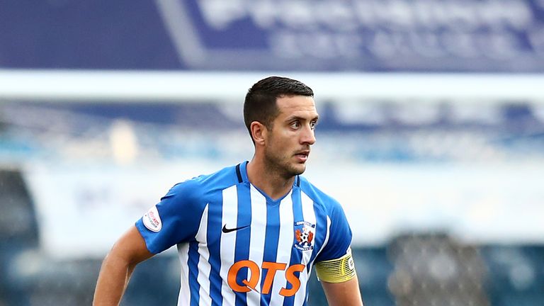 Kilmarnock's Gary Dicker         