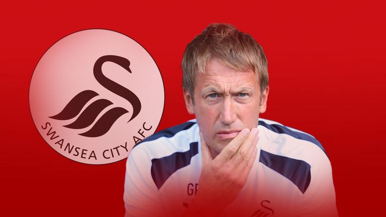 Graham Potter is trying to usher in a new era at Swansea City
