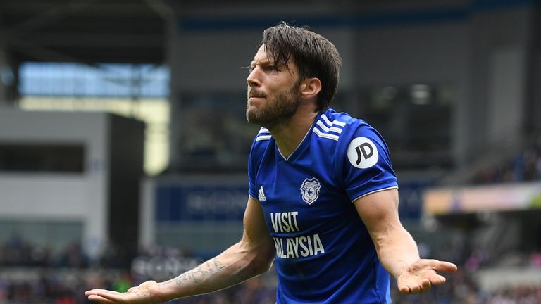 Harry Arter could have seen red on his Cardiff debut