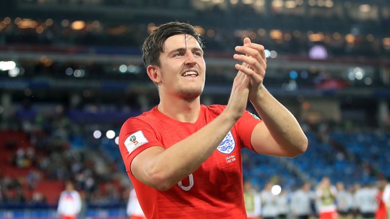 England's Harry Maguire 