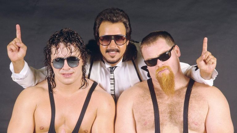 At the start of their WWF run, the Hart Foundation were managed by Jimmy 'the Mouth of the South' Hart