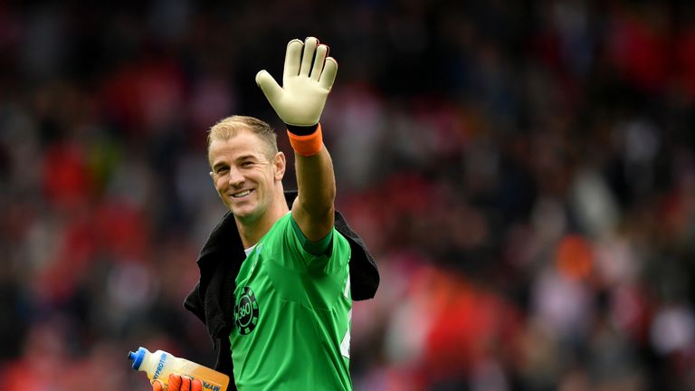 Joe Hart joined Burnley this summer on a two-year deal