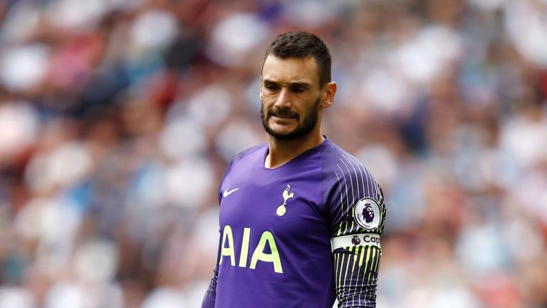  during the Premier League match between Tottenham Hotspur and Fulham FC at Wembley Stadium on August 18, 2018 in London, United Kingdom.