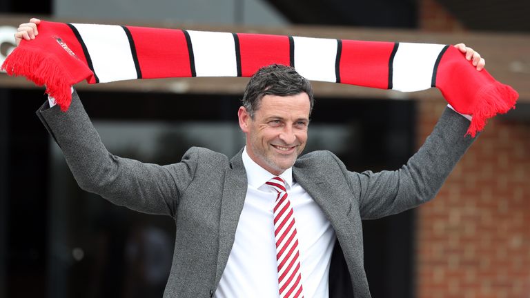 Sunderland manager Jack Ross