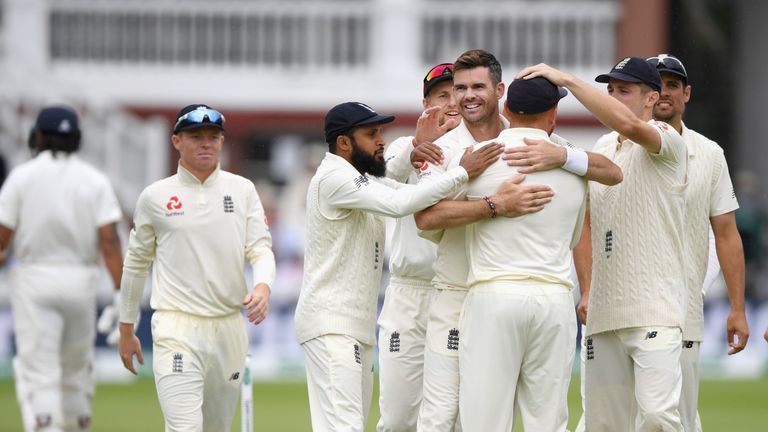 England's James Anderson is one short of 100 Test wickets against India