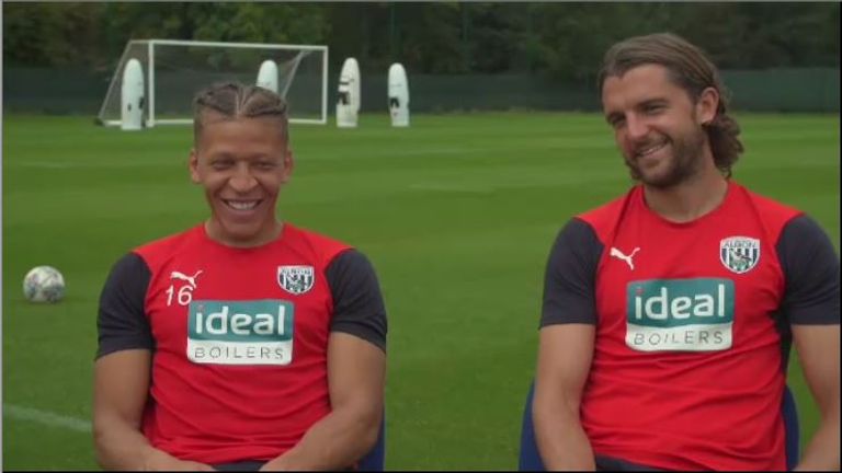 Dwight Gayle and Jay Rodriguez