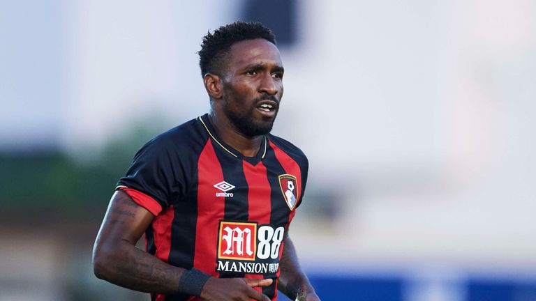 Bournemouth striker Jermain Defoe in pre-season friendly action.