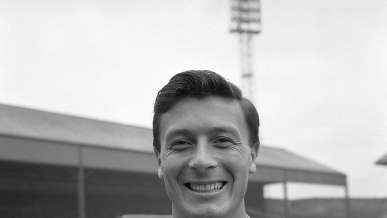 Former Burnley and Northern Ireland striker Jimmy McIlroy, who died aged 86