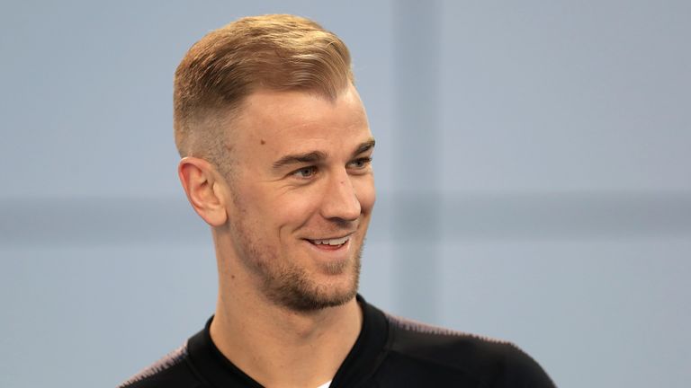 England goalkeeper Joe Hart during the media day at St George's Park, Burton, 20 March 2018