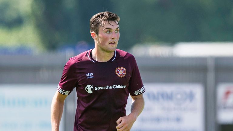 John Souttar in action for Hearts