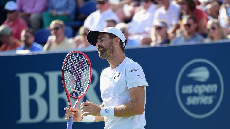 Steve Johnson was aiming to add to his titles in Newport and Houton