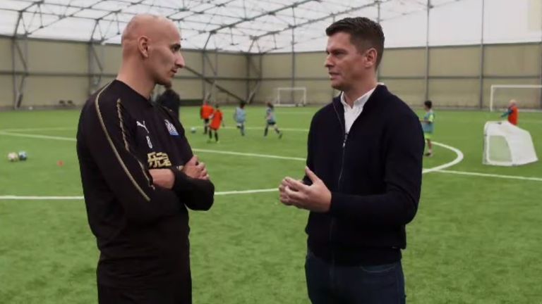 Shelvey spoke exclusively to Sky Sports' Pat Davison ahead of their clash with Cardiff