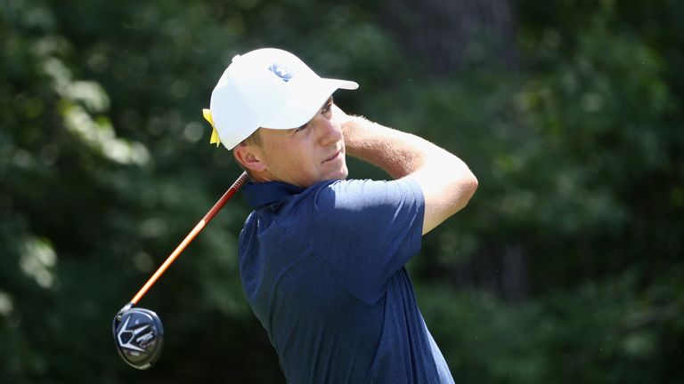 during the second round of the 2018 PGA Championship at Bellerive Country Club on August 10, 2018 in St Louis, Missouri.