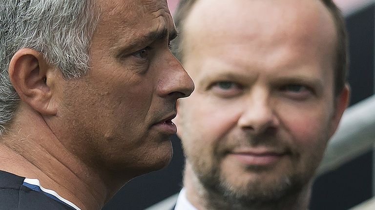 Jose Mourinho and Ed Woodward