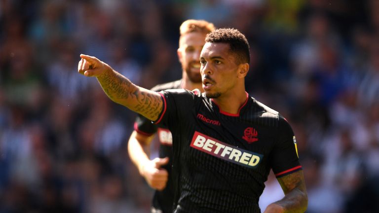 Josh Magennis gives Bolton Wanderers a 1-0 lead at The Hawthorns