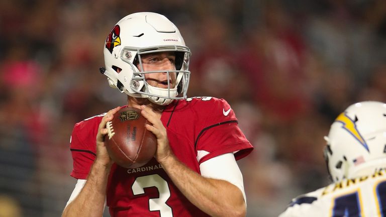 during the preseason NFL game at University of Phoenix Stadium on August 11, 2018 in Glendale, Arizona. 