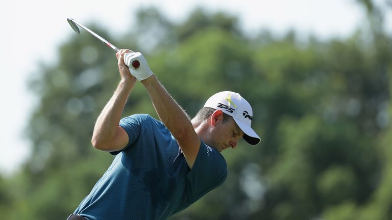 during the second round of the 2018 PGA Championship at Bellerive Country Club on August 10, 2018 in St Louis, Missouri.