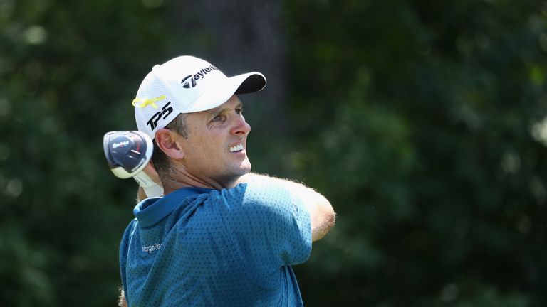 during the second round of the 2018 PGA Championship at Bellerive Country Club on August 10, 2018 in St Louis, Missouri.