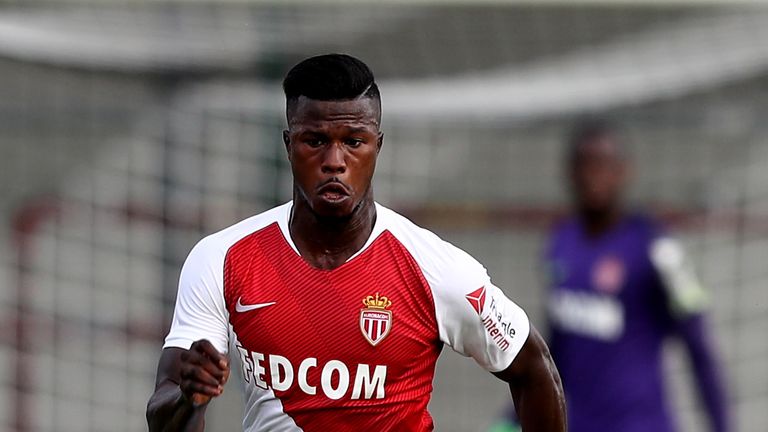 Keita Balde in action for Monaco