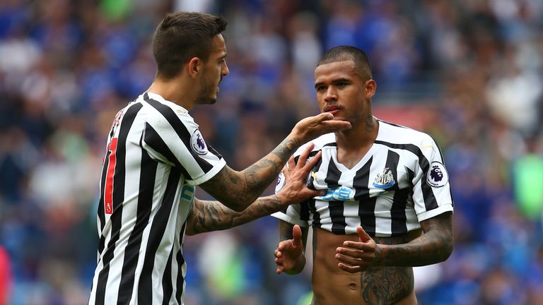 Kenedy was lucky to escape unpunished for a kick - and later missed a penalty