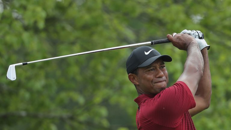 during the final round of the 2018 PGA Championship at Bellerive Country Club on August 12, 2018 in St Louis, Missouri.