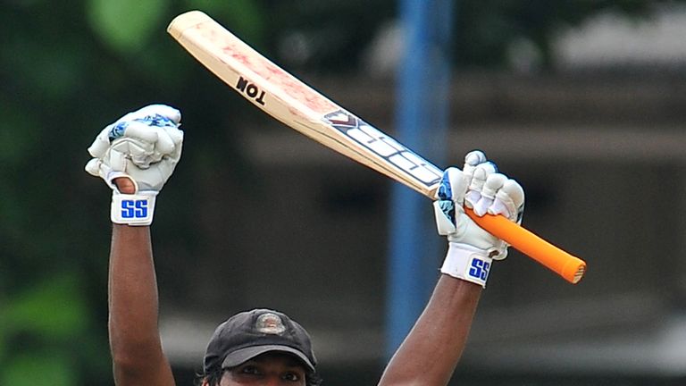 Kumar Sangakkara scored 10 double Test centuries in his 16-year career for Sri Lanka