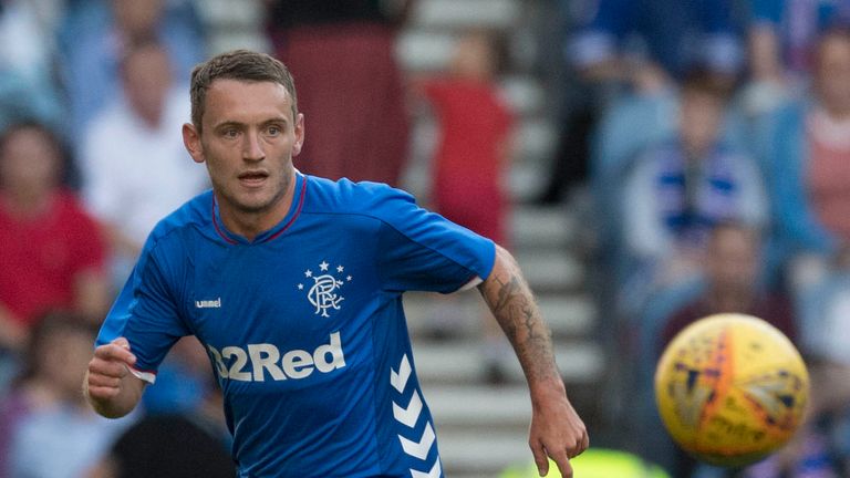 Lee Hodson in action for Rangers