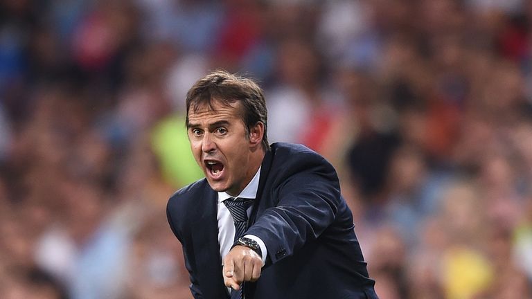 Real Madrid coach Julen Lopetegui was pleased with his side's opening-day display