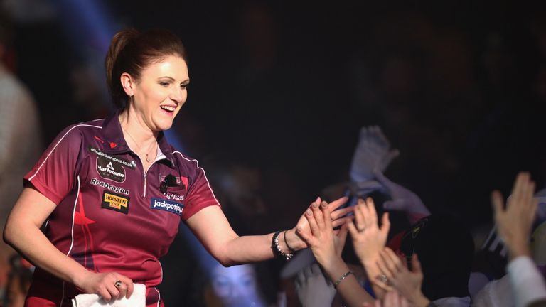 during day six of the BDO Lakeside World Professional Darts Championships on January 12, 2017 in Frimley, England.
