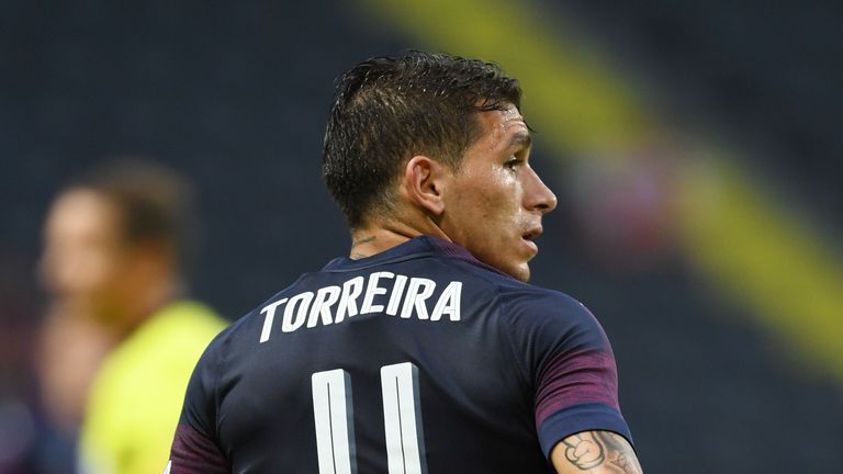 STOCKHOLM, SWEDEN - AUGUST 04: of Arsenal during the Pre-season friendly between Arsenal and SS Lazio on August 4, 2018 in Stockholm, Sweden. (Photo by Stuart MacFarlane/Arsenal FC via Getty Images)
